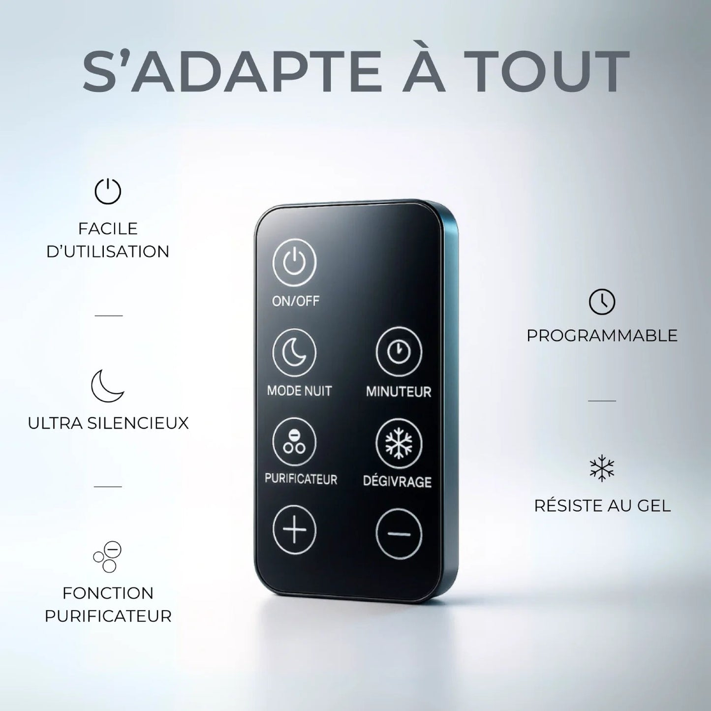 Déshumidificateur et Purificateur d'Air 1,1 L - Belair©